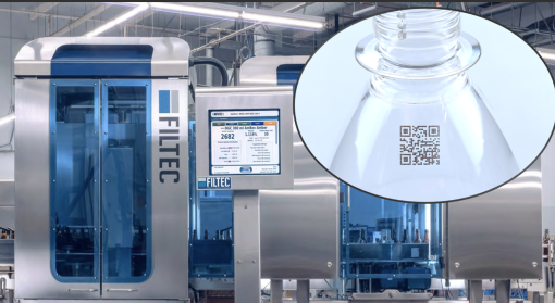 Omnivision Empty Bottle Inspection with QR Code Reading